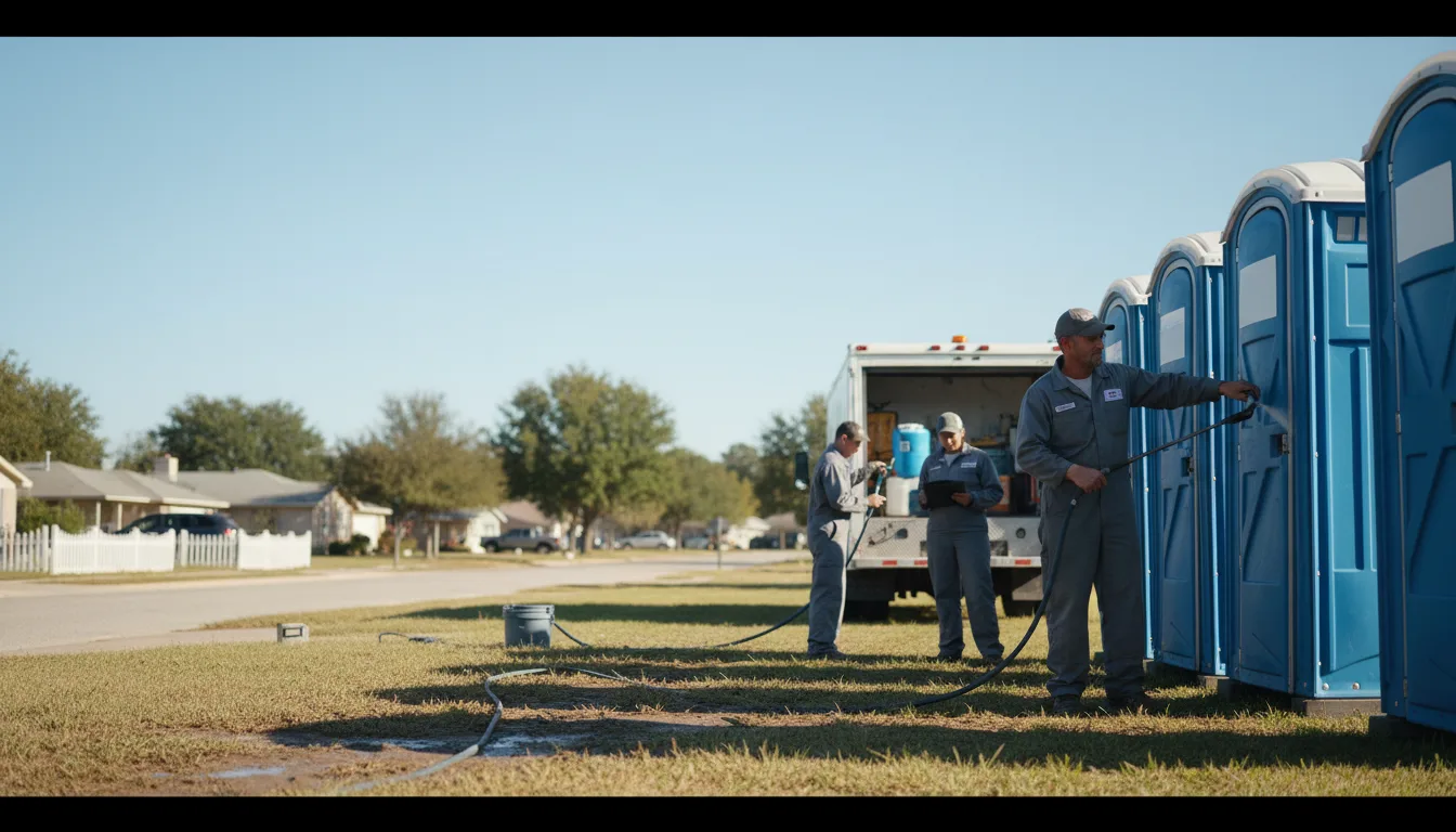 Long-Term Portable Toilet Rental in Sadorus, IL near me